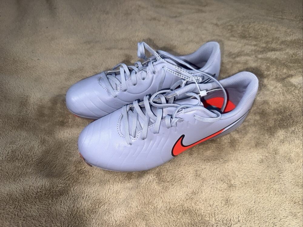 Nike Legend 10 FG Men's Football Cleats Gray US Size 6